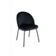 Кухонный стул Bascor Bm-gr-tch 80x45x48 см велюр цвет графитовый серый