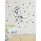 Наклейка Lisadecor Динозавр Рекс и треугольники S0403 60x60 см, 1 шт