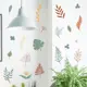 Наклейка интерьерная "Летящие листья" 30x90 см