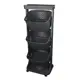 Этажерка с ящиками Titiz TP-749.01 43.7x112x33.2 см пластик цвет антрацит