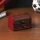 Шкатулка сундучок "Плетёнка бежевая" 6x5x8 см