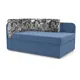 Диван Фокус Компакт 33587 135x61x83 см велюр цвет сине-серый