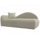 Диван Лига Диванов 022 118984L 213x90x82 см рогожка цвет корфу 02