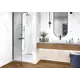 Керамогранит Alma ceramica GFA114ECL04P 57x114см 1.3 м² цвет белый, цена за упаковку