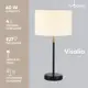 Настольная лампа MODERLI V10530-1T Visalia цвет белый