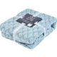 Плед Aglae 180x200 см фланель цвет голубой