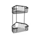 Полка для ванной комнаты Frap F351-16 259394 нержавеющая сталь 23x22.5 см