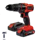 Дрель-шуруповерт аккумуляторная ударная Einhell TC-CD 18-2 Li-i, 18 В Li-ion 2x1.5 Ач