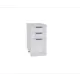 Напольный шкаф Mebiplex Хильда 40x82x48 см 3 ящика ЛДСП цвет анкор