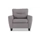 Кресло Ramart design Наполи 80403555 90x80x80 см замша цвет коричневый