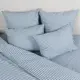 Комплект постельного белья Urban family Деним полоса 70471-3 евро перкаль 70x70 см, разноцветный