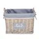 Корзина Natural house EW-17 L 34x37x37 см ива цвет серый