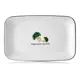 Блюдо сервировочное Walmer Salad 20.50x2x13.20 см керамика цвет белый