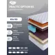 Матрас SkySleep Practic Option BS 85x185 см зависимый пружинный блок, односпальный, ортопедический, кокосовый