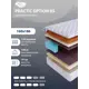 Матрас SkySleep Practic Option BS 160x186 см зависимый пружинный блок, двуспальный, ортопедический, кокосовый