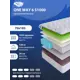 Матрас SkySleep ONE WAY 6 S1000 70x185 см независимый пружинный блок, детский, ортопедический