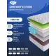 Матрас SkySleep ONE WAY 6 S1000 160x186 см независимый пружинный блок, двуспальный, ортопедический