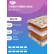 Матрас SkySleep Funny Fiber Hard 80x155 см беспружинный, односпальный, ортопедический, жесткий, кокосовый