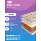 Матрас SkySleep Funny Combi 120x120 см беспружинный, полутораспальный, ортопедический, кокосовый