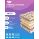 Матрас SkySleep Funny Latex Orto 70x155 см беспружинный, детский, ортопедический, латексный