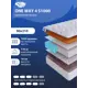 Матрас SkySleep ONE WAY 4 S1000 90x210 см независимый пружинный блок, односпальный, ортопедический, кокосовый