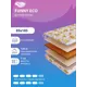 Матрас SkySleep Funny Eco 85x185 см беспружинный, односпальный, ортопедический, латексный, кокосовый