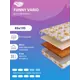 Матрас SkySleep Funny Vario 85x195 см беспружинный, односпальный, ортопедический, латексный, кокосовый