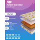 Матрас SkySleep Funny Mix Hard 85x160 см беспружинный, односпальный, ортопедический, кокосовый