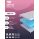 Тонкий матрас SkySleep Orto 10 на диван-кровать 130x195 см, беспружинный, для дивана, жесткость: средняя, полутораспальный, ортопедический
