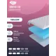 Тонкий матрас SkySleep Orto 10 на диван-кровать 185x230 см, беспружинный, для дивана, жесткость: средняя, двуспальный, ортопедический