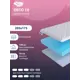 Тонкий матрас SkySleep Orto 10 на диван-кровать 205x175 см, беспружинный, для дивана, жесткость: средняя, двуспальный, ортопедический
