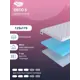 Тонкий матрас SkySleep Orto 5 на кровать тахту 125x175 см, беспружинный, для дивана, жесткость: средняя, полутораспальный, ортопедический