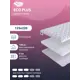 Топпер SkySleep Eco Plus на оттоманку 125x220 см, беспружинный, жесткость: средняя, полутораспальный, ортопедический
