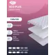 Топпер SkySleep Eco Plus на оттоманку 150x195 см, беспружинный, жесткость: средняя, двуспальный, ортопедический