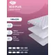 Топпер SkySleep Eco Plus на оттоманку 180x220 см, беспружинный, жесткость: средняя, двуспальный, ортопедический