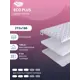 Топпер SkySleep Eco Plus на оттоманку 215x186 см, беспружинный, жесткость: средняя, двуспальный, ортопедический