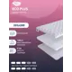 Топпер SkySleep Eco Plus на оттоманку 205x200 см, беспружинный, жесткость: средняя, двуспальный, ортопедический