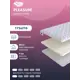 Топпер SkySleep Pleasure на шезлонг 175x210 см, беспружинный, для дивана, жесткость: низкая, двуспальный, ортопедический