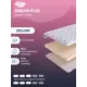 Топпер SkySleep Dream Plus на качалку 205x200 см, беспружинный, для дивана, жесткость: средняя, двуспальный, ортопедический, латексный