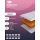 Топпер SkySleep Hard Plus на топчан 60x225 см, беспружинный, жесткость: высокая, детский, ортопедический, кокосовый