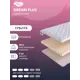 Топпер SkySleep Dream Plus на качалку 175x175 см, беспружинный, для дивана, жесткость: средняя, двуспальный, ортопедический, латексный