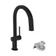 Смеситель для кухни однорычажный Hansgrohe 76803670 излив 21 см цвет черный матовый