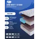 Матрас SkySleep ONE WAY 1 S1000 95x180 см независимый пружинный блок, односпальный, ортопедический