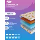 Матрас SkySleep Funny Play 120x186 см беспружинный, полутораспальный, ортопедический, кокосовый