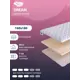 Топпер SkySleep Dream на раскладушку 160x180 см, беспружинный, для дивана, жесткость: средняя, двуспальный, ортопедический, латексный