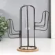 Интерьерный сувенир "Кактус" на подставке, 20x12x22.5 см