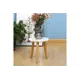Подставка для цветочного горшка Homium Flower 20 см x 20 см x 22 см дерево белый