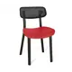 Кухонный стул Sheffilton Sht-s85 168741 79x51x46.5 см пластик цвет красный/черный