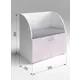 Комод Regent style Дсвиола2д1сид/600 1 ящик 60x34x60.4 см ЛДСП цвет розовый