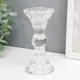 Подсвечник Simaland "Кристалл" прозрачный 13x6x6 см